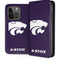 Kansas State University K-State iPhone 15 Pro Folio Case